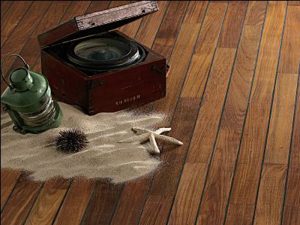 Parkett-Holz Teak